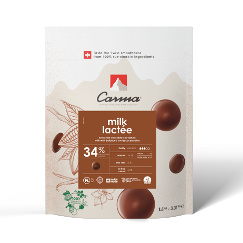 Carma カルマ ｜  クーベルチュール コインミルク ラクテ34％ / 1.5kg