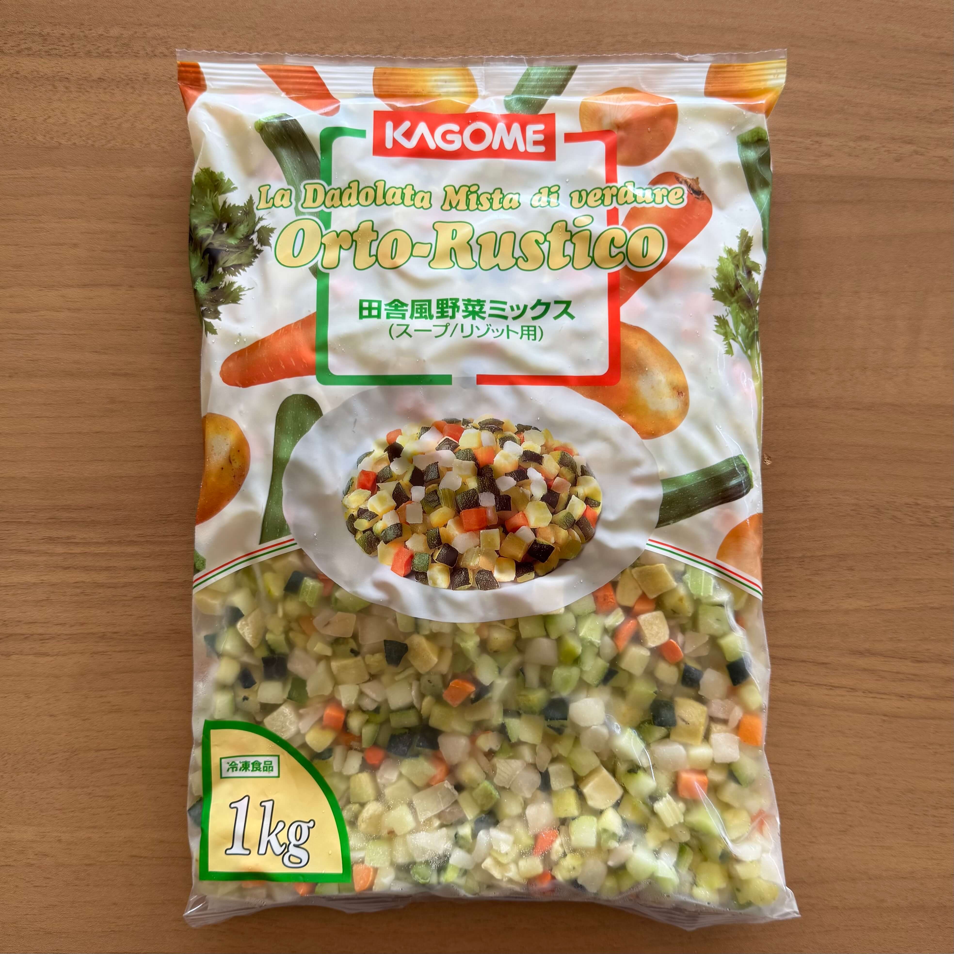 カゴメ | 田舎風野菜ミックス / 1kg