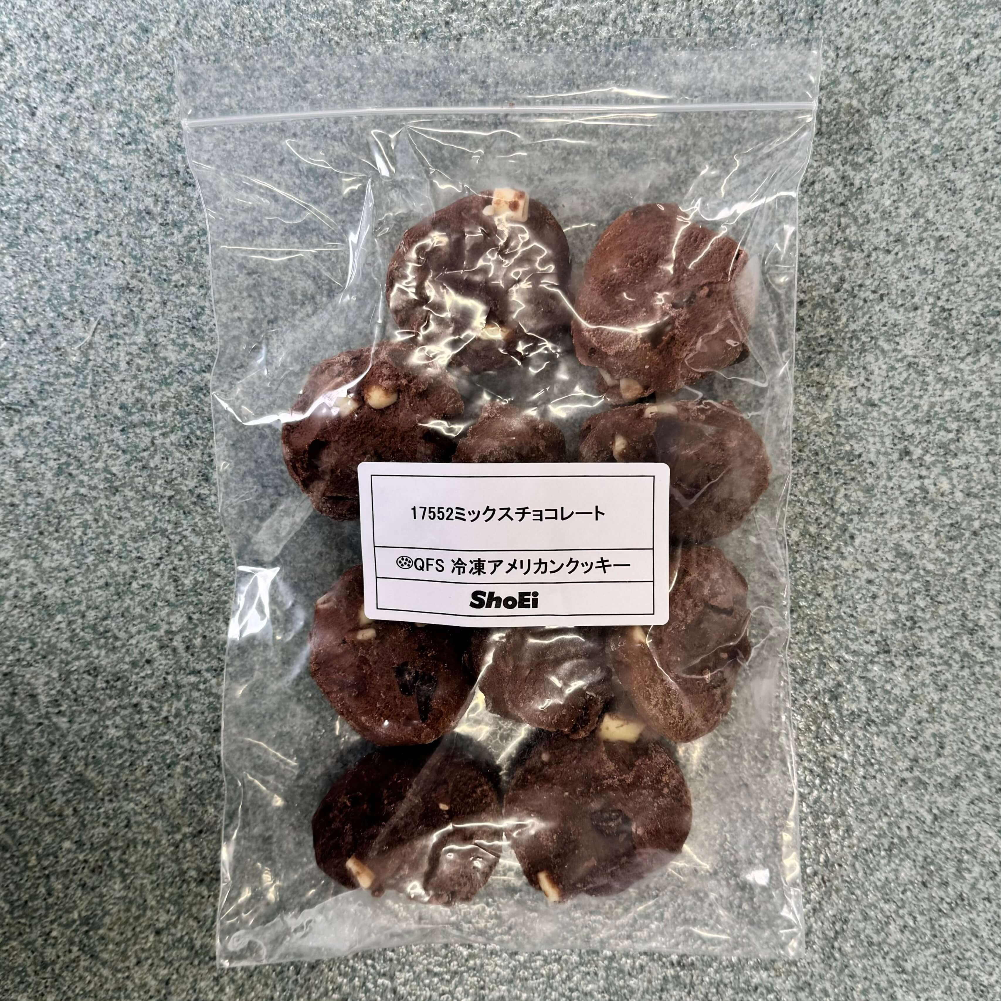 正栄食品 | 冷凍アメリカンクッキー（ミックスチョコレート） / 6kg