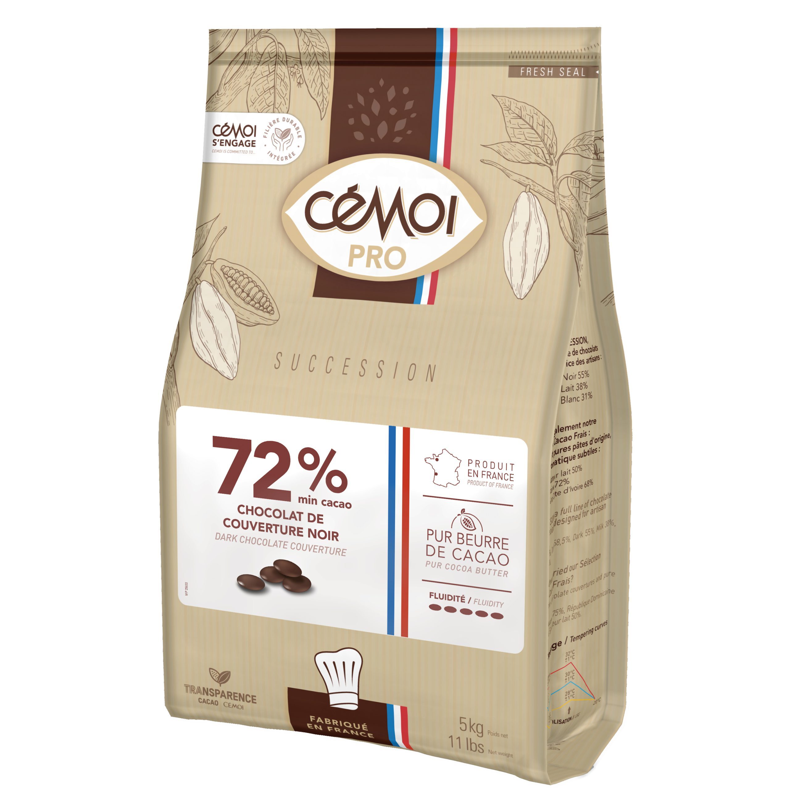 CEMOI（セモア） | サクセッションダーク72% / 5kg