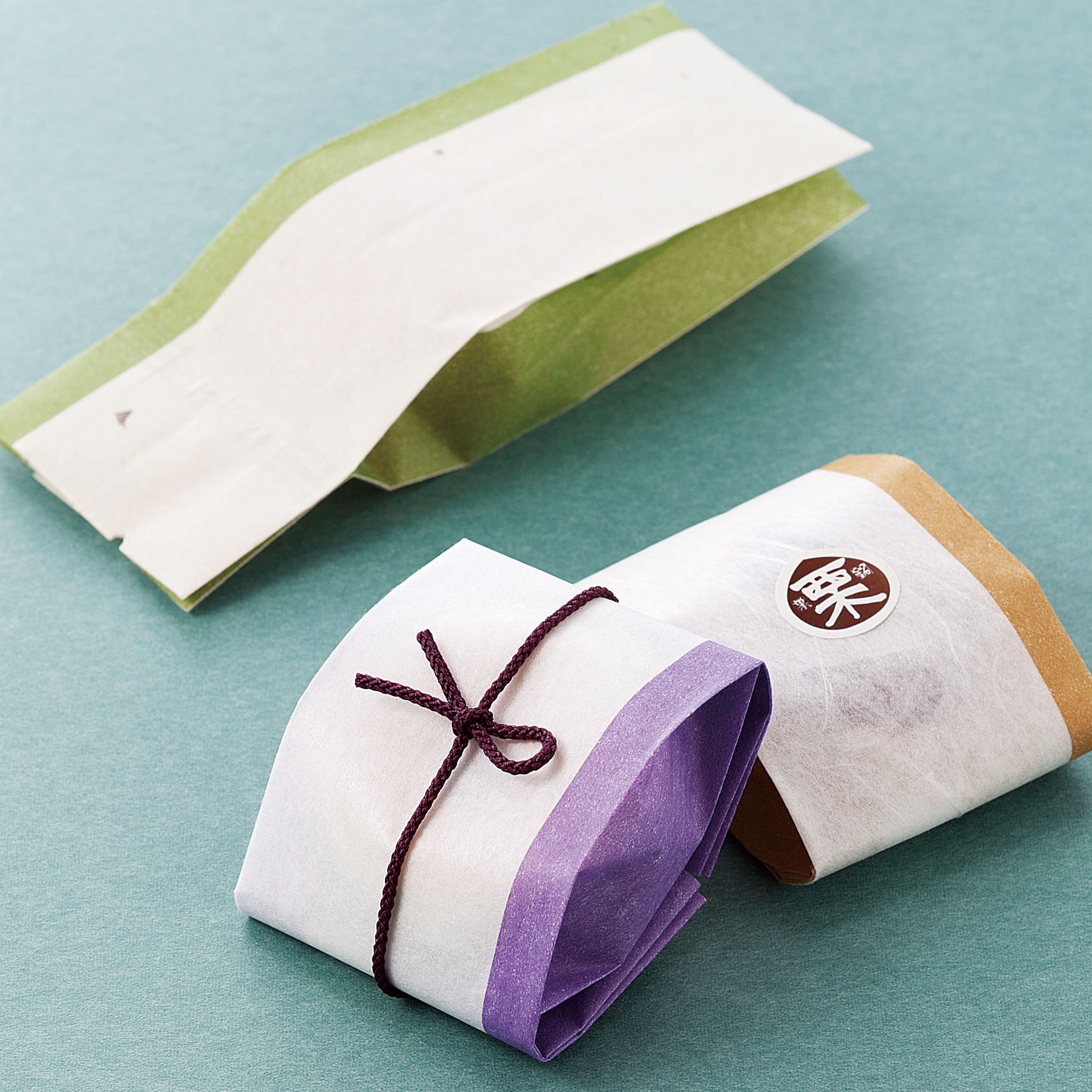 福重 | ベラ帯袋 紫【和菓子】