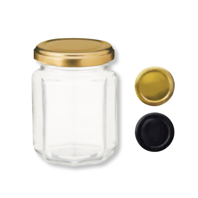 福重 | 八角ジャム瓶【キャップ付き】 / 80個