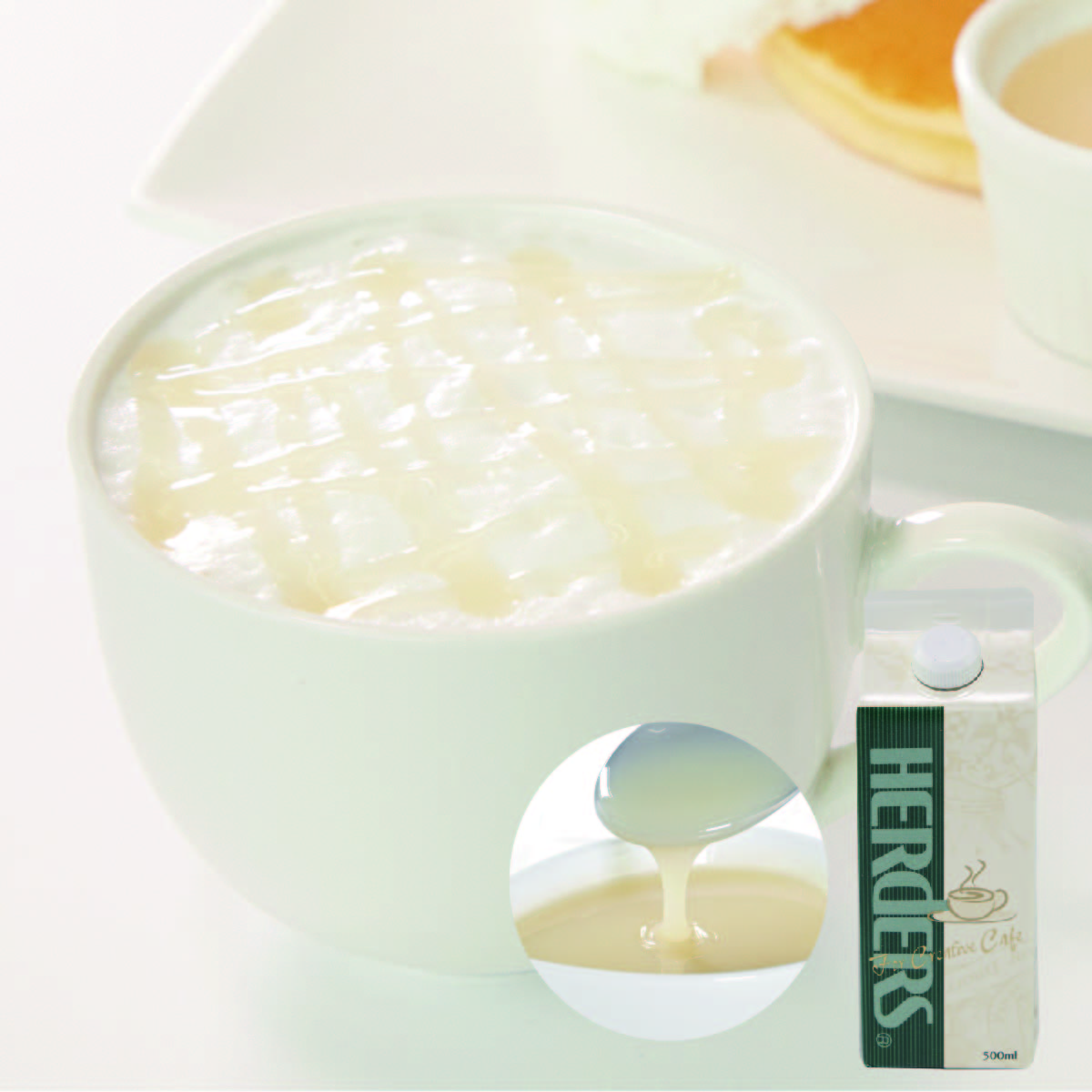 ハーダース | カフェ用フレーバーソース ホワイトチョコレート / 500ml