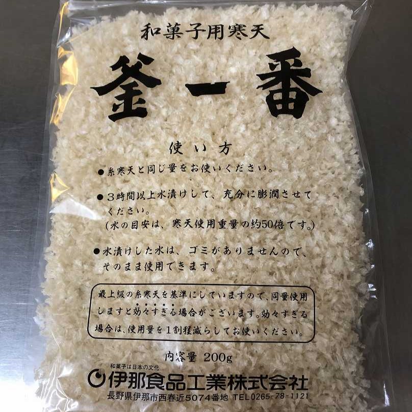 伊那食品 | 伊那寒天 釜一番 / 200g