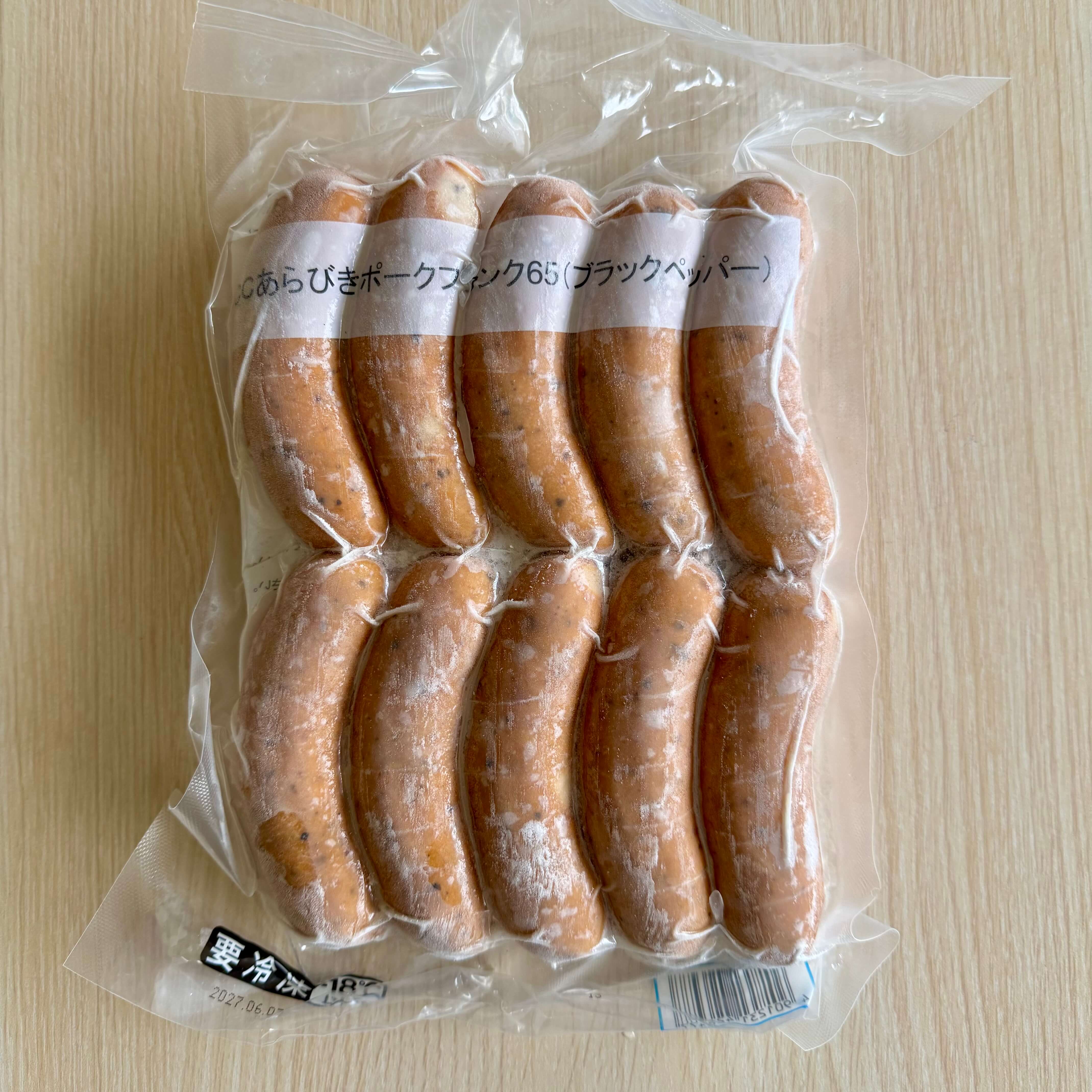 伊藤ハム |   CCあらびきポークフランク（ブラックペッパー） / 650g