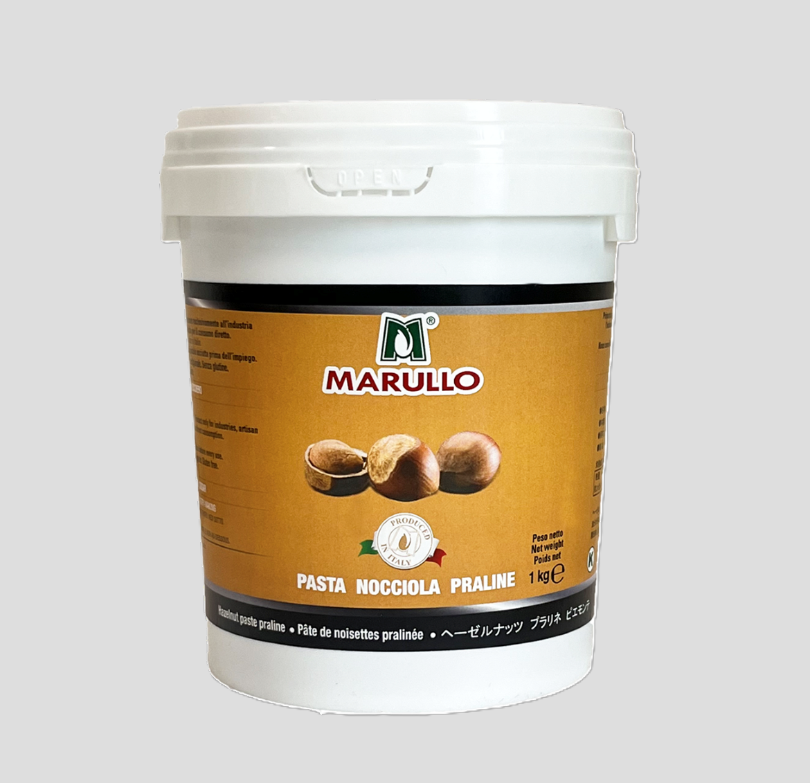 マルッロ | ヘーゼルナッツプラリネ ピエモンテ / 1kg【※在庫限り終売】