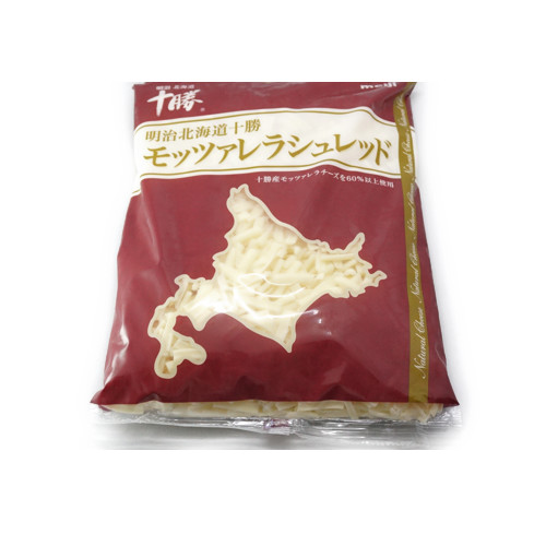 明治 北海道十勝モッツァレラシュレッド 1kg 業務用 製パン 製菓の原材料の Marustock 長野の老舗原材料問屋 丸冨士が運営しています