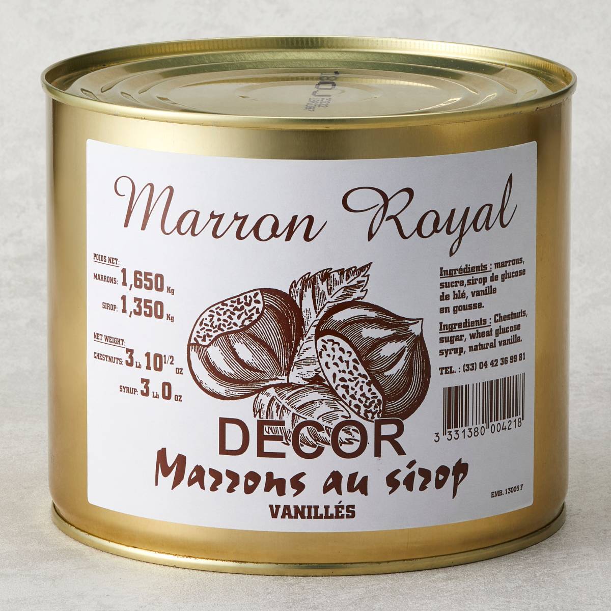 マロンロワイヤル | マロンデコール / 3kg