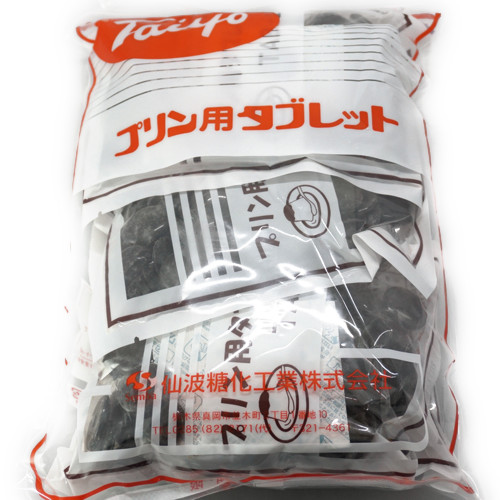 仙波糖化 | カラメルタブレット プリン用 TAB-2 / 200g×5ﾊﾟｯｸ×10袋