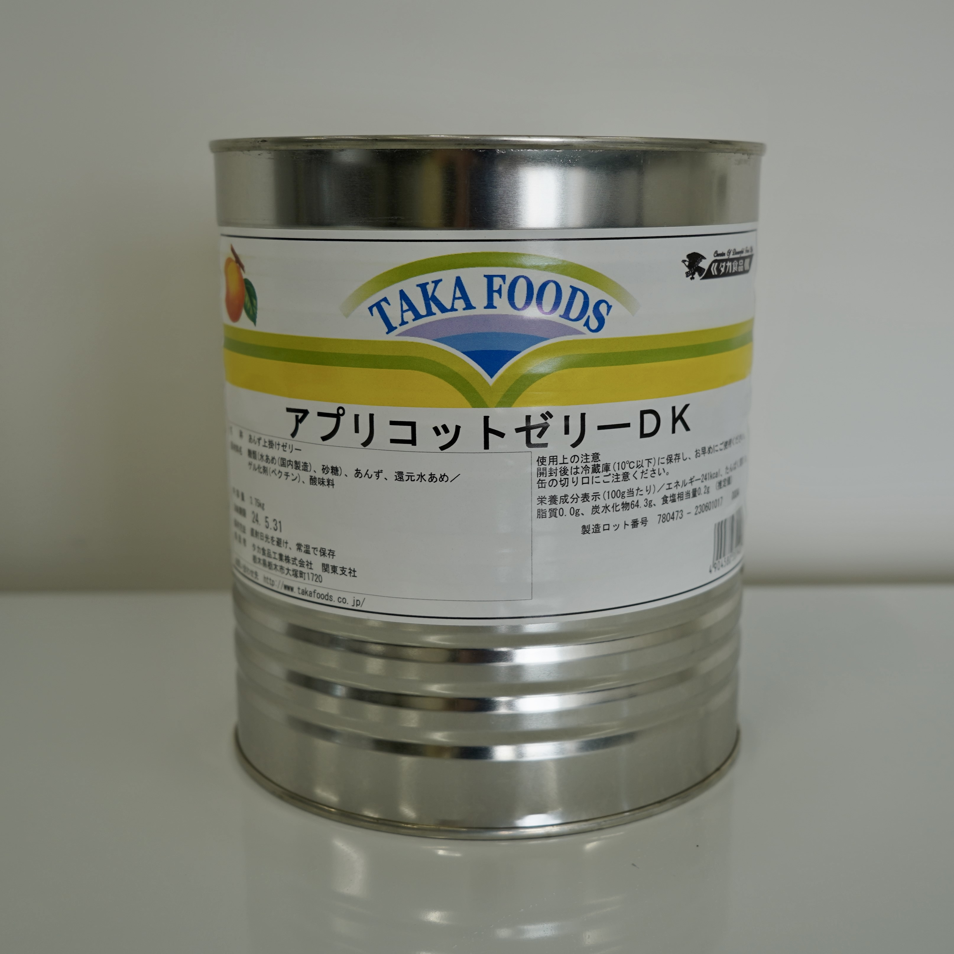 タカ食品 | アプリコットゼリーDK / 3.75kg