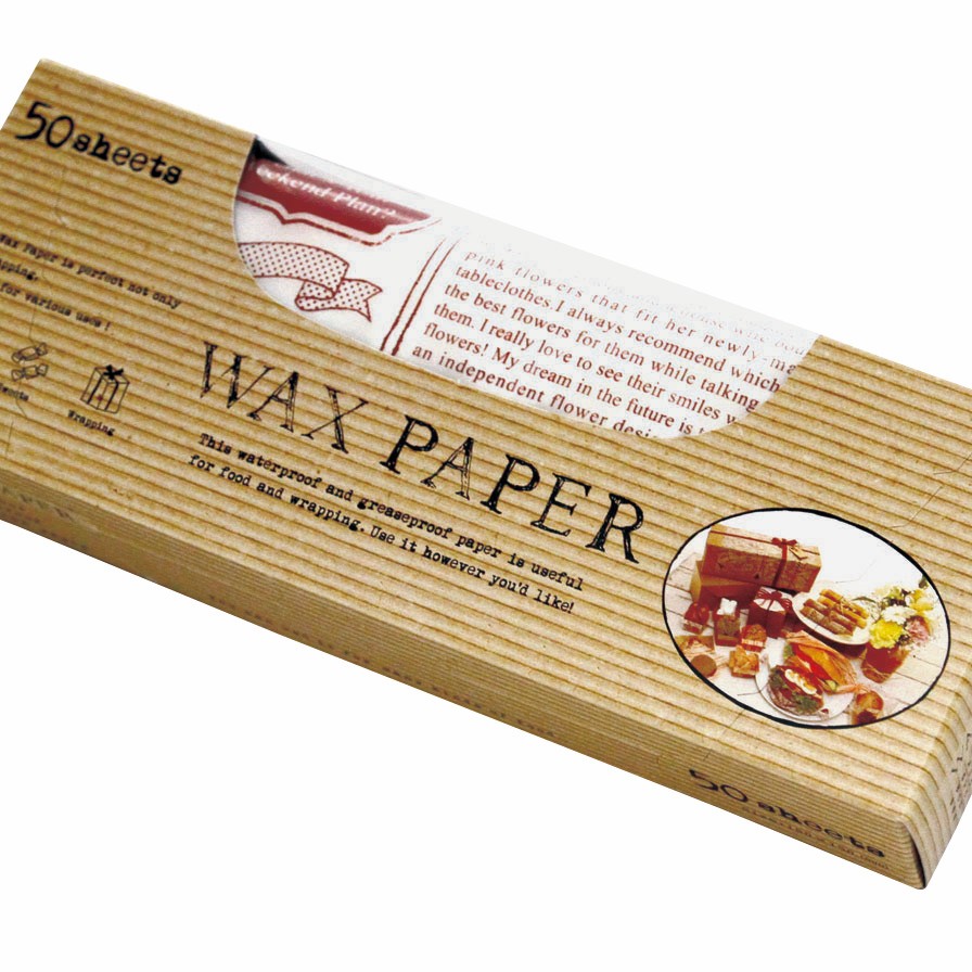 天満紙器 | WP1400 ワックスペーパーロゴ